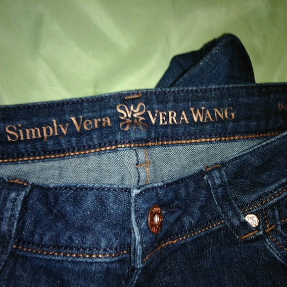Simply Vera Wang Boot jeans size 6 - Picture 2 of 6